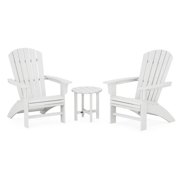 Trex Yacht Club 3-Piece Curveback Adirondack Set